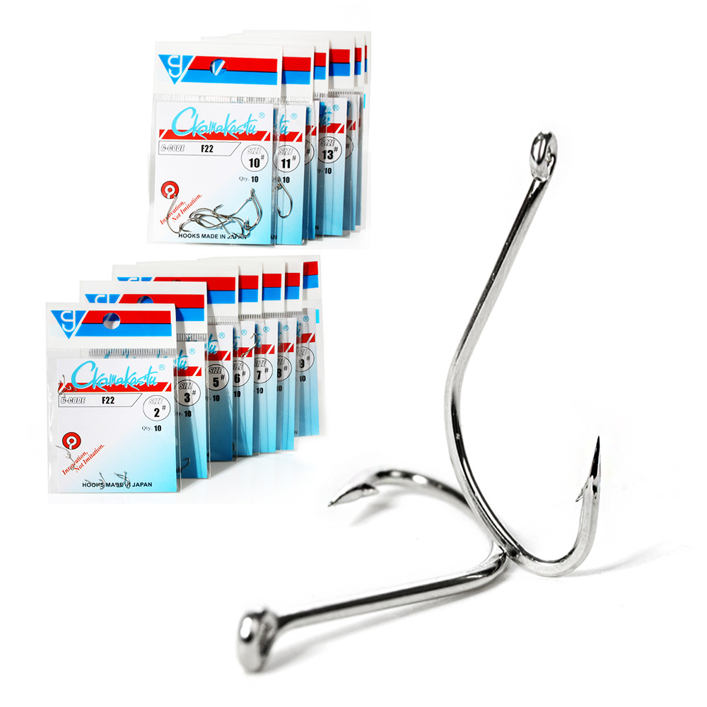 Fishing Hook Assortment - Ckamakastu F22 White Saltwater Assist Jig