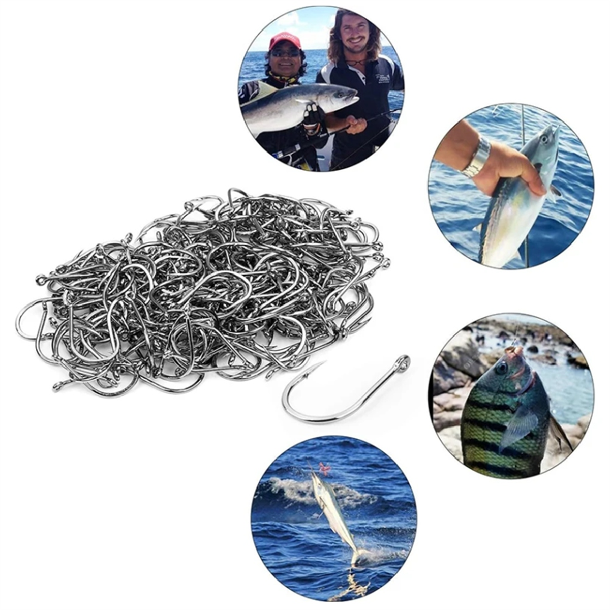 Fishing Hook - 2525+ Carbon Steel Fishing Hook Strong