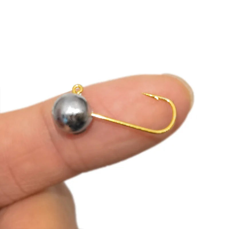 OUTKIT 10pcs Mini Jig Head Hoo - Fishing Hook Barbless のレビューと価格