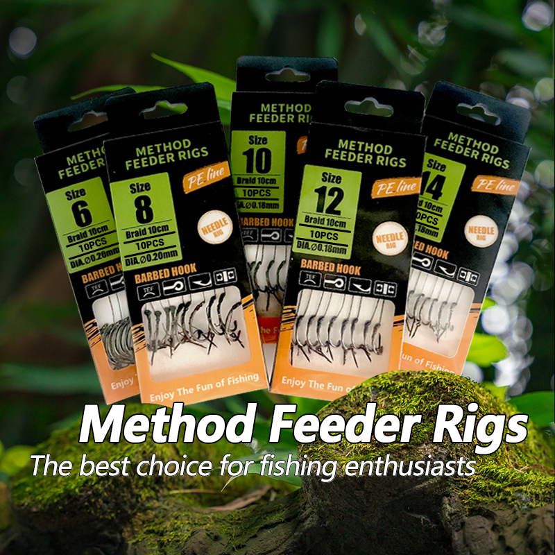 Carp Fishing Rigs Pre Tied, Me - Fishing Hook Circle のレビューと価格