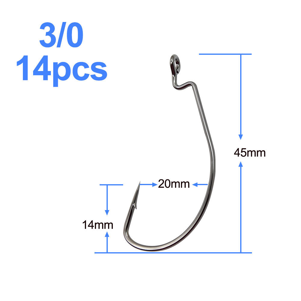 ESFISHING Offset Hook Carbon S - Fishing Hook Offset のレビューと価格