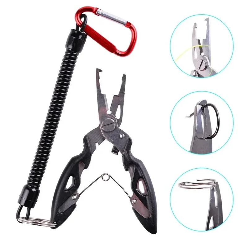 Fishing Plier Scissor Braid Li - Fishing Hook Stainless Steel のレビューと価格