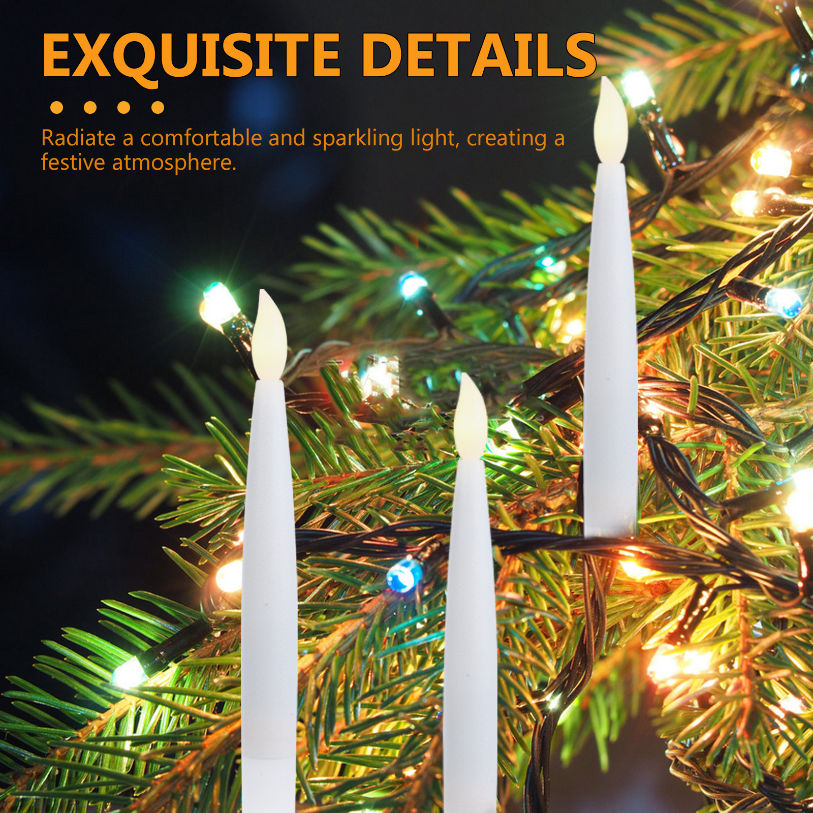 12Sets Warm White LED Decorati - Fishing Hook のレビューと価格