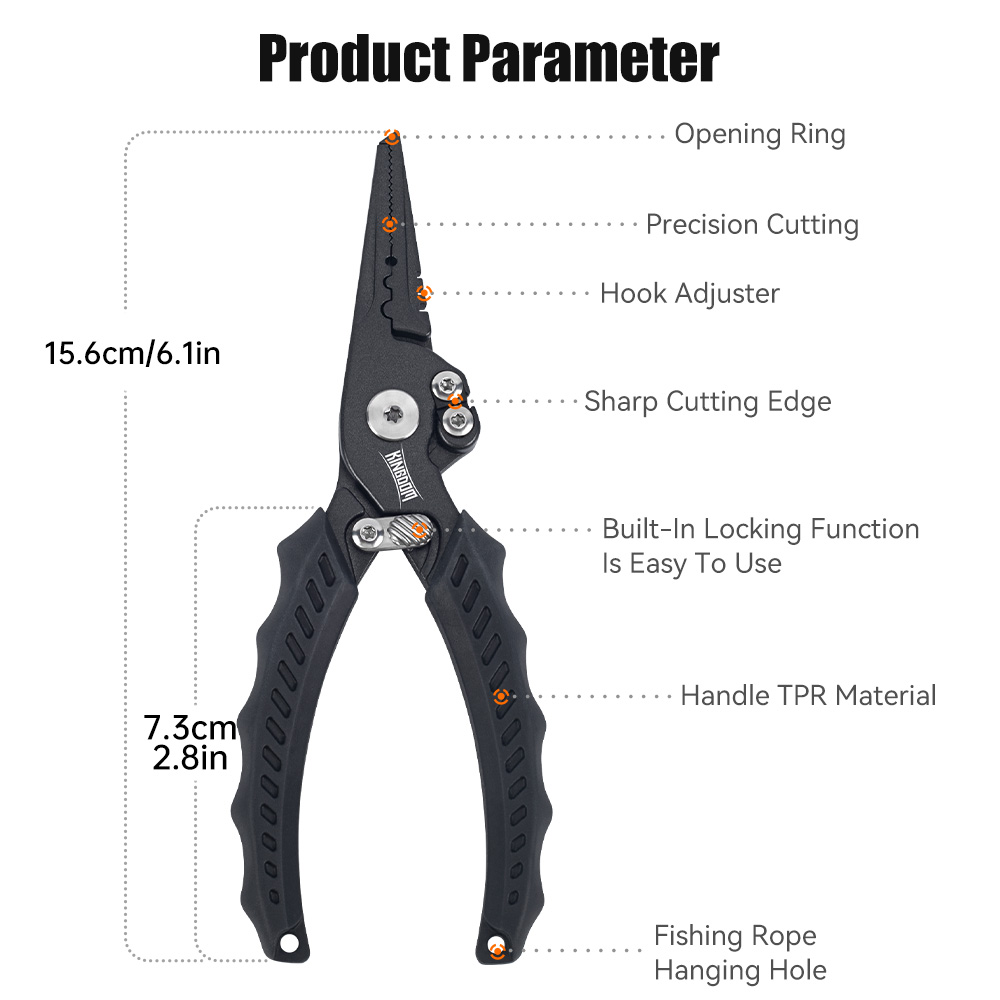 Kingdom Fishing Pliers Multifu - Fishing Hook Stainless Steel のレビューと価格