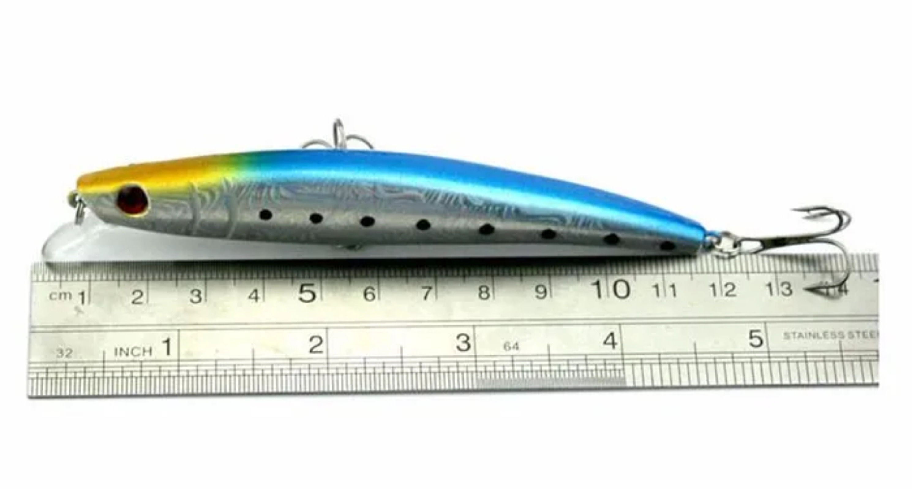 Minnow Fishing Lure 110mm 13g  - Fishing Hook Treble のレビューと価格