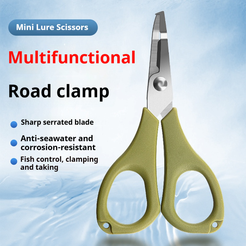 Mini Multi Functional Scissors - Fishing Hook Sharpener のレビューと価格