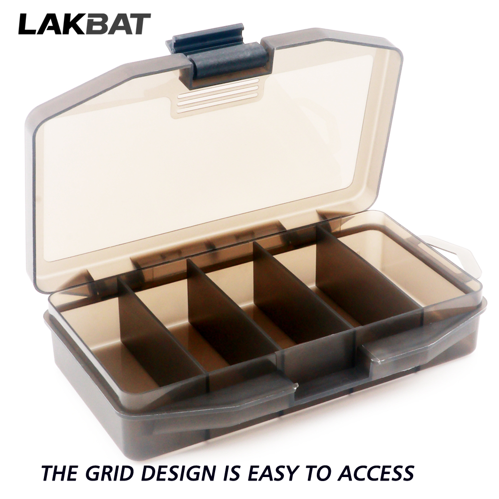 LAKBAT 5-Compartment Portable  - Fishing Hook Size のレビューと価格