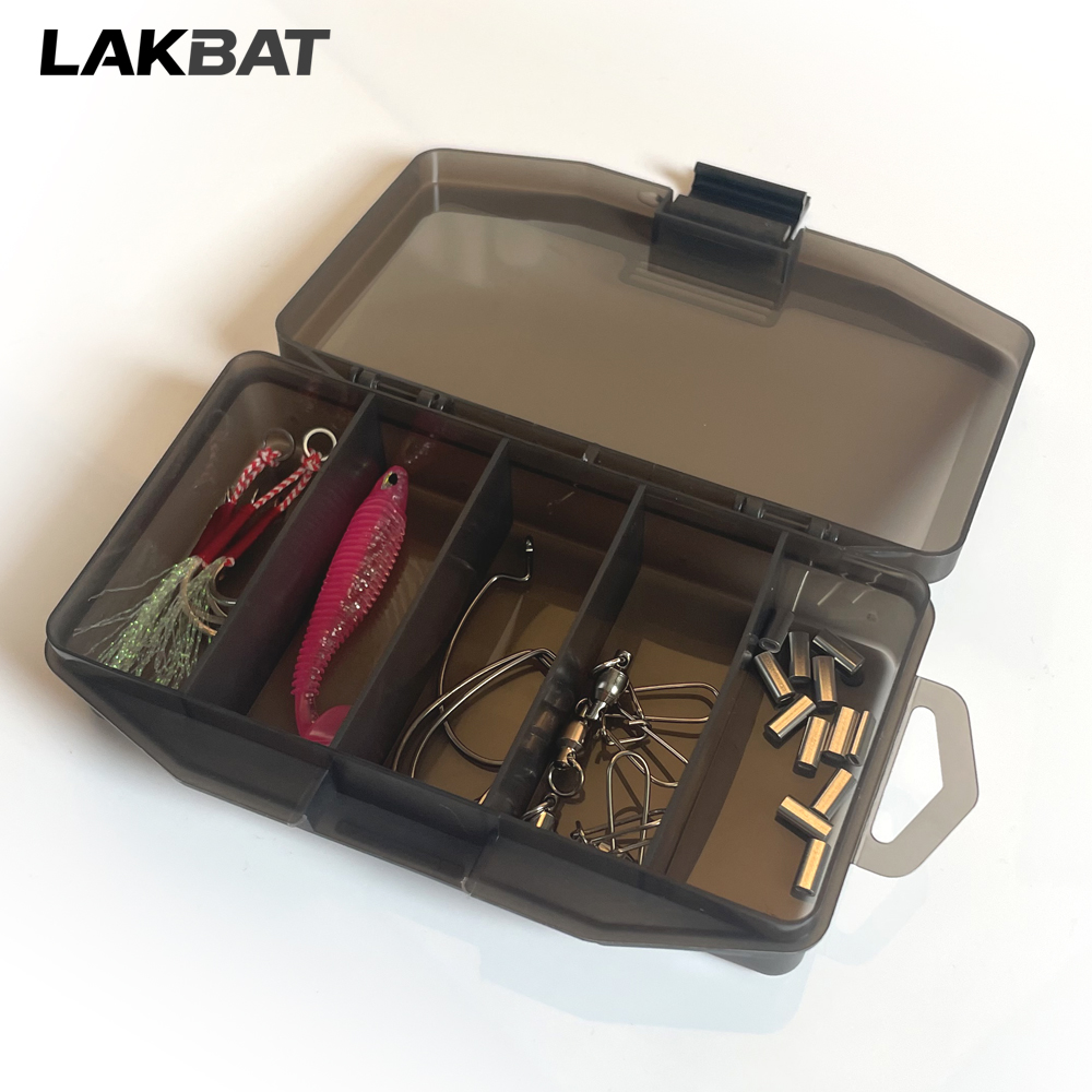 LAKBAT 5-Compartment Portable  - Fishing Hook Size のレビューと価格