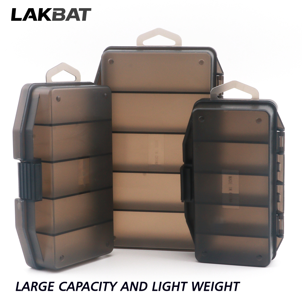 LAKBAT 5-Compartment Portable  - Fishing Hook Size のレビューと価格