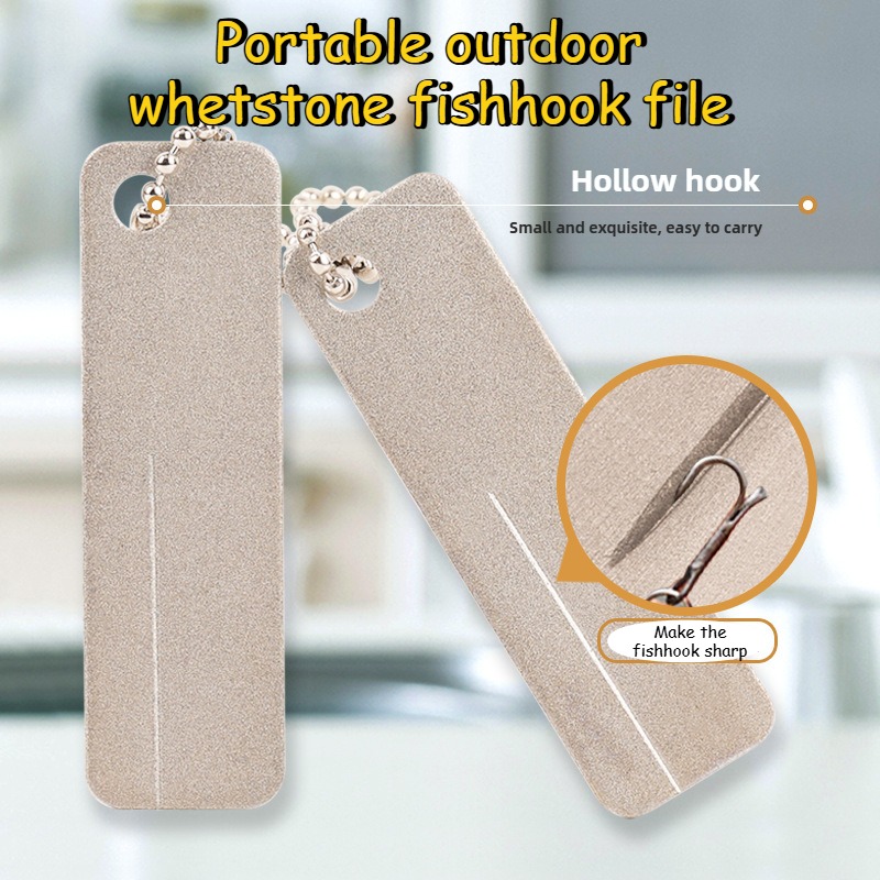Portable Diamond Fishing Hook  - Fishing Hook Sharpener のレビューと価格