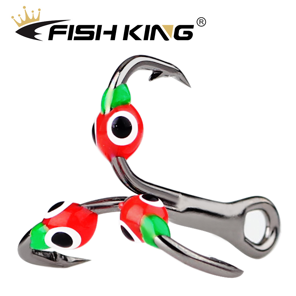 FISH KING 0.4/0.6/0.8g Ice Fis - Fishing Hook Stainless Steel のレビューと価格