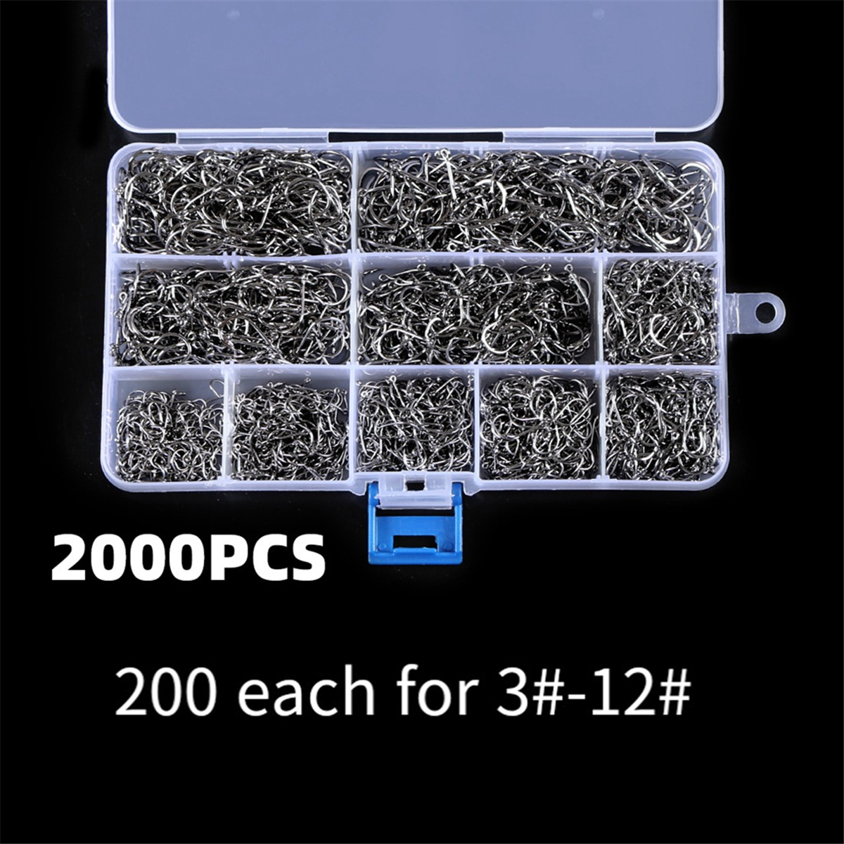2525+ Carbon Steel Fishing Hoo - Fishing Hook のレビューと価格