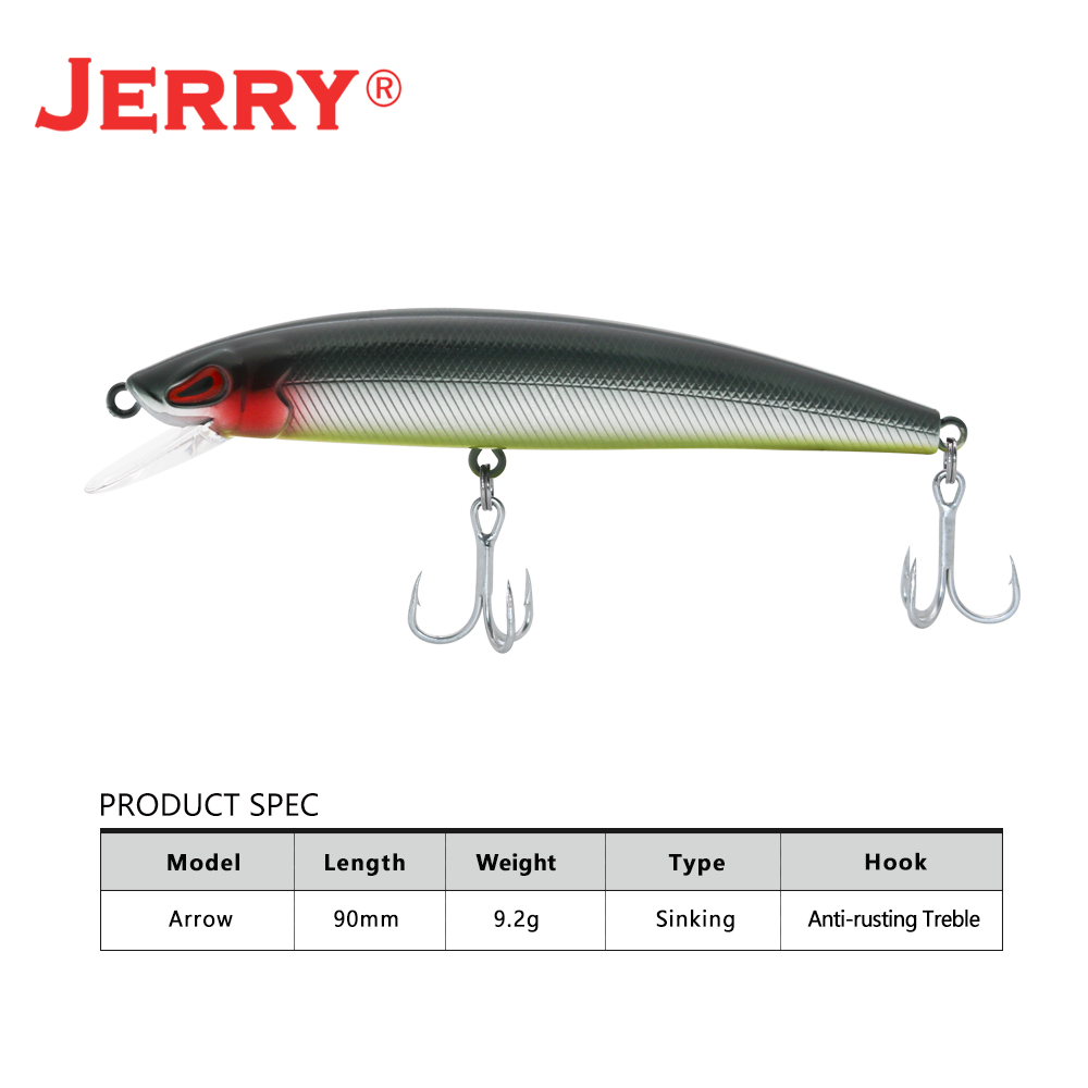 Jerry Arrow Sinking Casting Tr - Fishing Hook Treble のレビューと価格