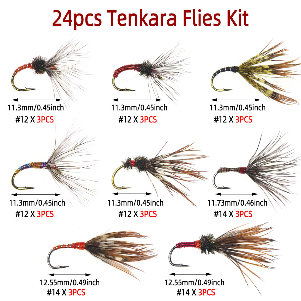 Bimoo 24PCS/Box #12 #14 Mix Te - Fishing Hook Assortment のレビューと価格