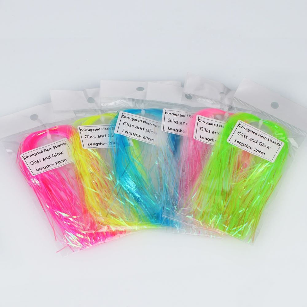1Pack 1mm Width Corrugated Gli - Fishing Hook Jig のレビューと価格