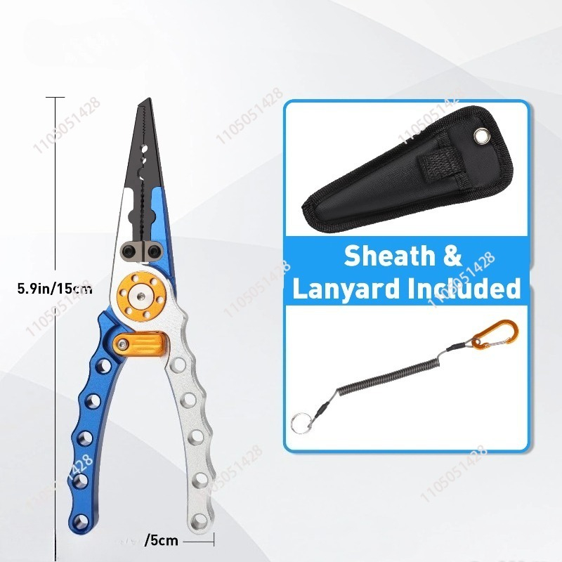Aluminum Fishing Tackle Pliers - Fishing Hook Remover のレビューと価格