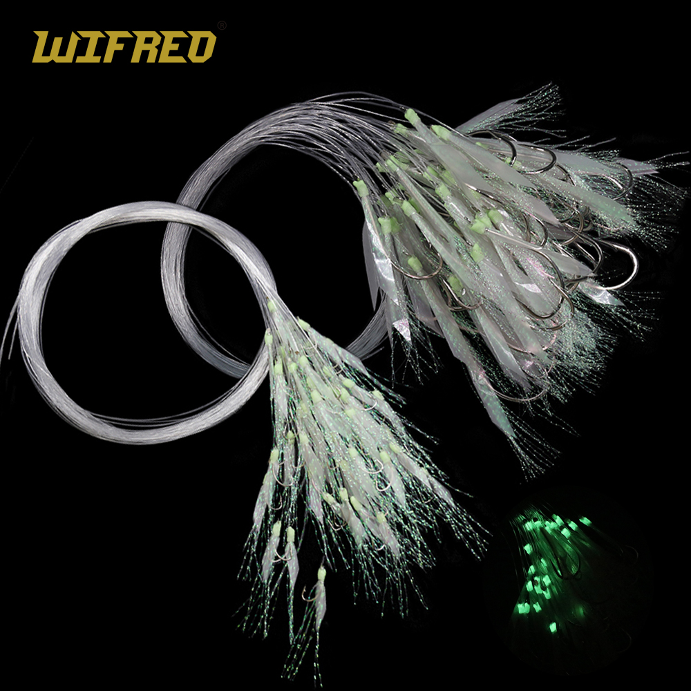 WIFREO 50pc Luminous Simulated - Fishing Hook Circle のレビューと価格