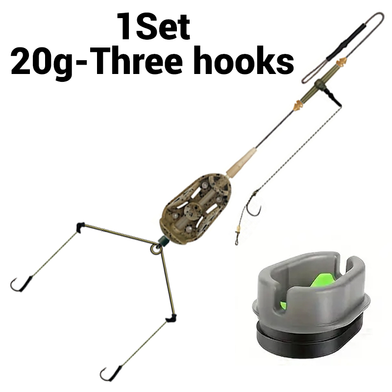 3 Hook Pre-tied Carp Hair Rigs - Fishing Hook Assortment のレビューと価格