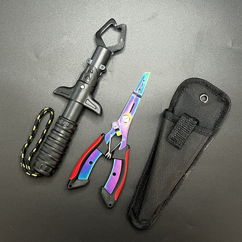 Fishing Pliers and Gripper Set - Fishing Hook Sharpener のレビューと価格
