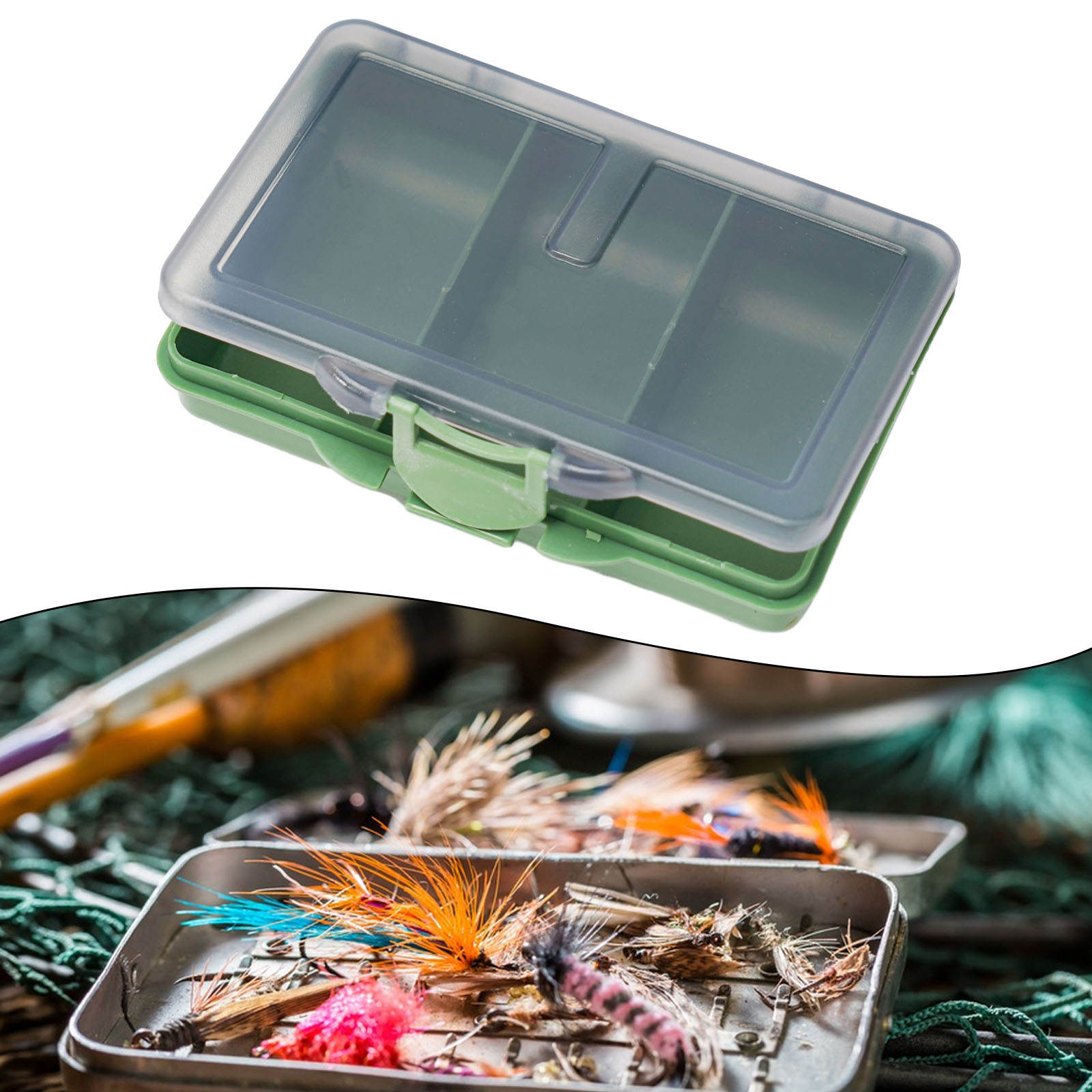 Waterproof Fishing Tackle Stor - Fishing Hook Box のレビューと価格