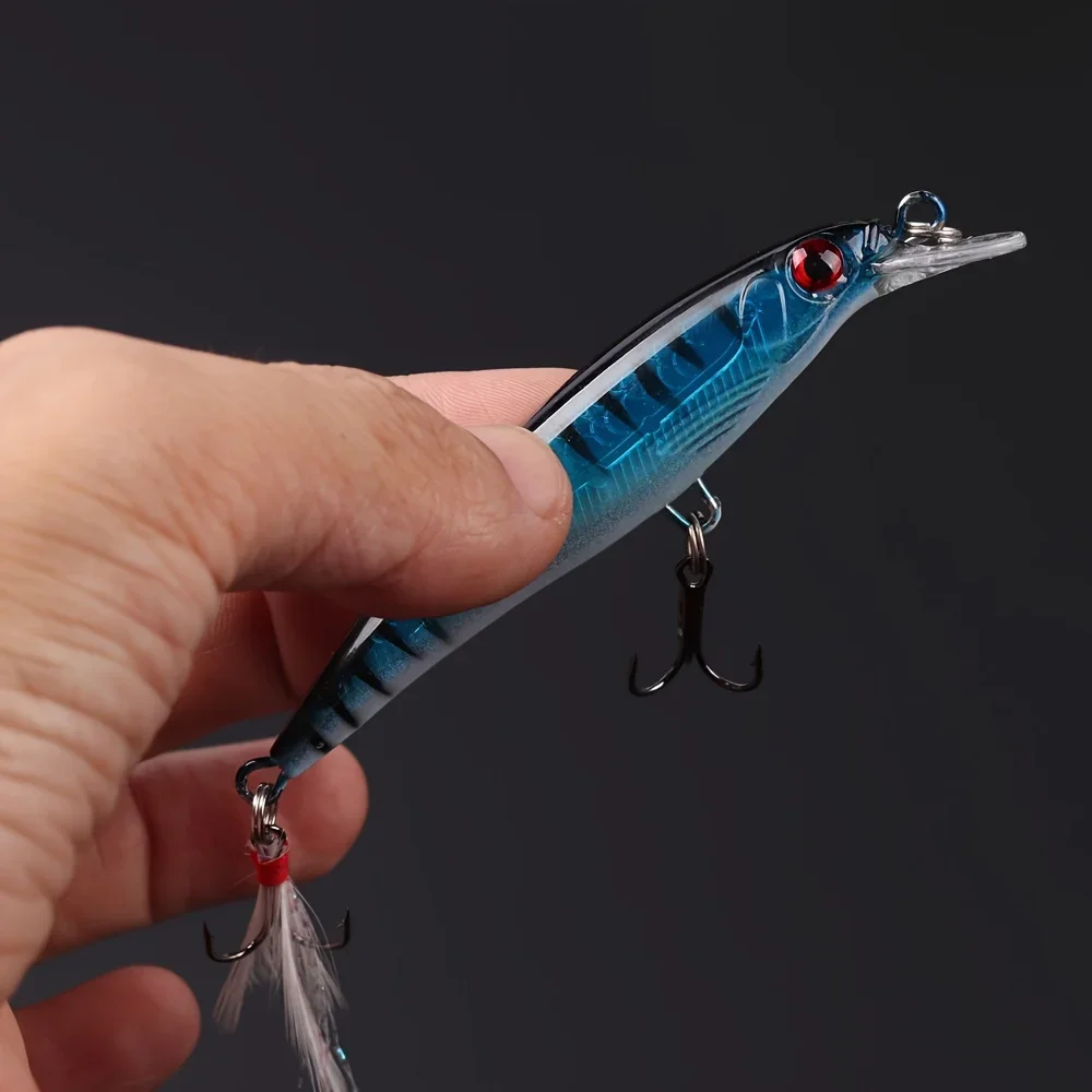 5pcs/box Laser 3D Eyes Bionic  - Fishing Hook Treble のレビューと価格