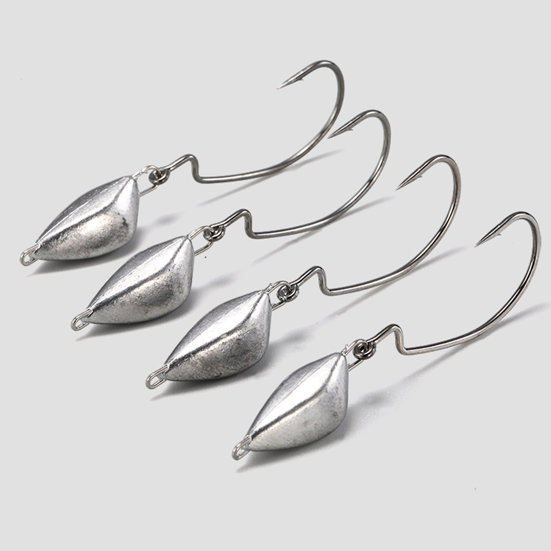FishTrip 10Pcs Jig Head Fishin - Fishing Hook Weedless のレビューと価格
