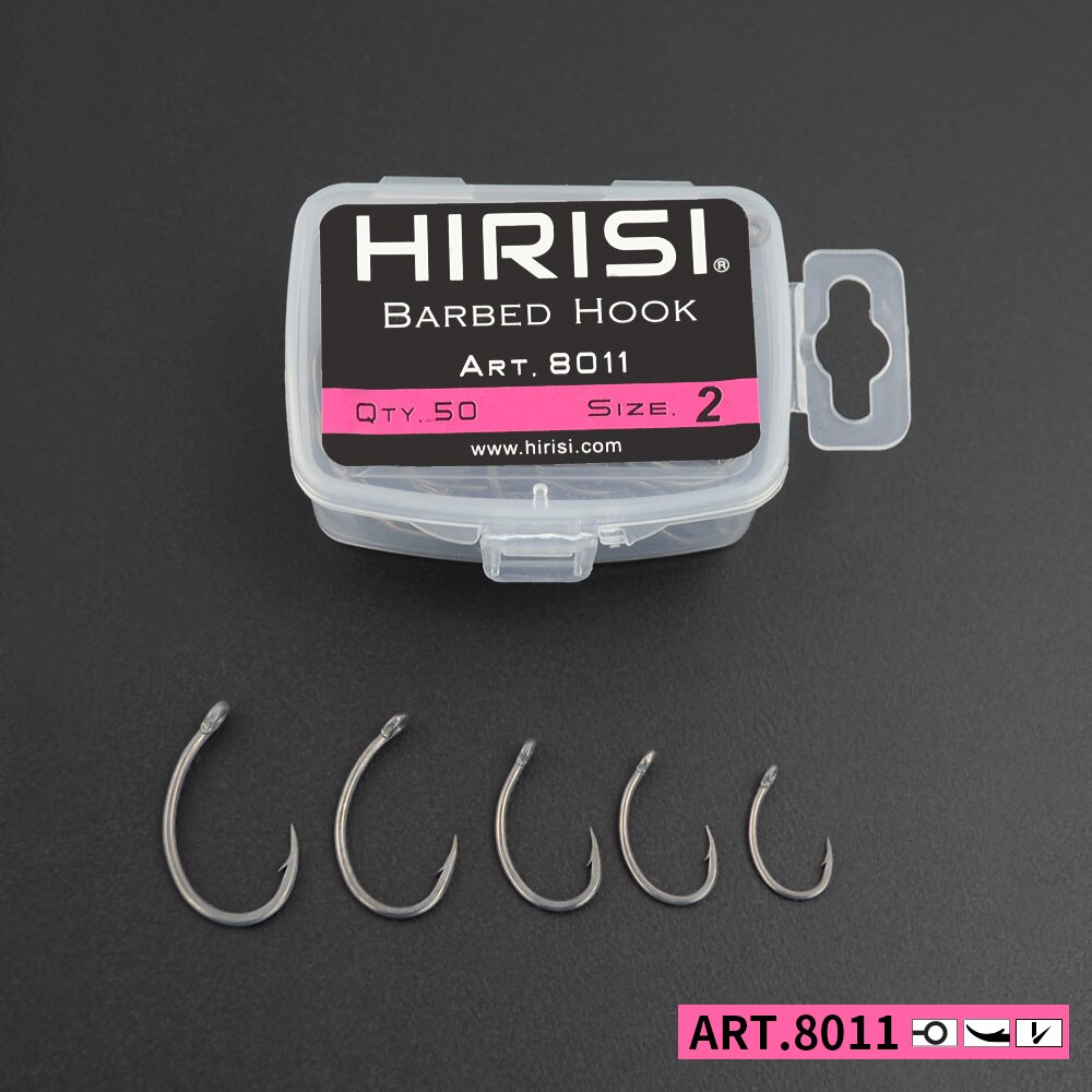Hirisi Carp Fishing Hooks 50pc - Fishing Hook Assortment のレビューと価格