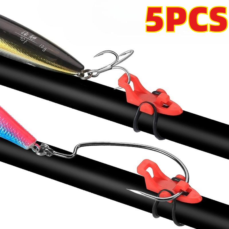5pcs Fishing Rod Pole Hook Kee - Fishing Hook Jig のレビューと価格