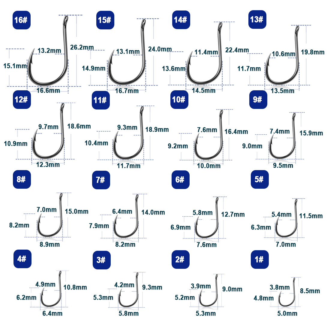 9KM Iseama Fishing Hooks 50~20 - Fishing Hook Circle のレビューと価格