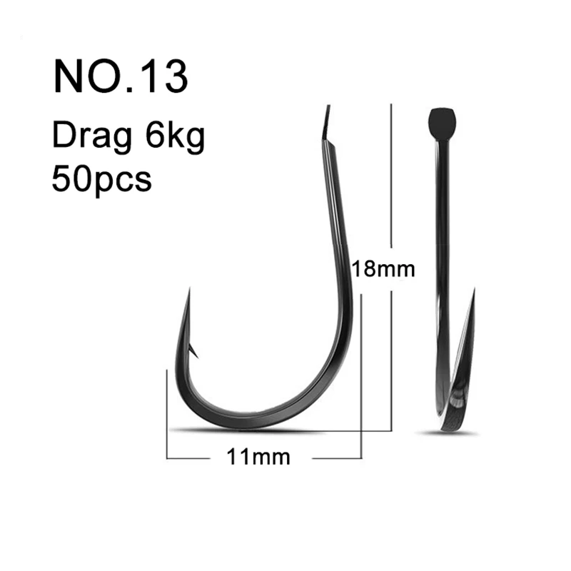 50PCS Small Fishing Hooks High - Fishing Hook Assortment のレビューと価格