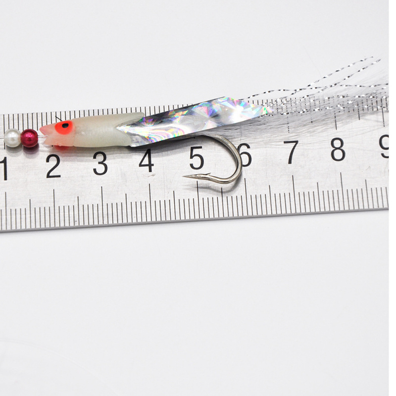 5 Pcs/Set Multi-Color Soft Sil - Fishing Hook Assortment のレビューと価格