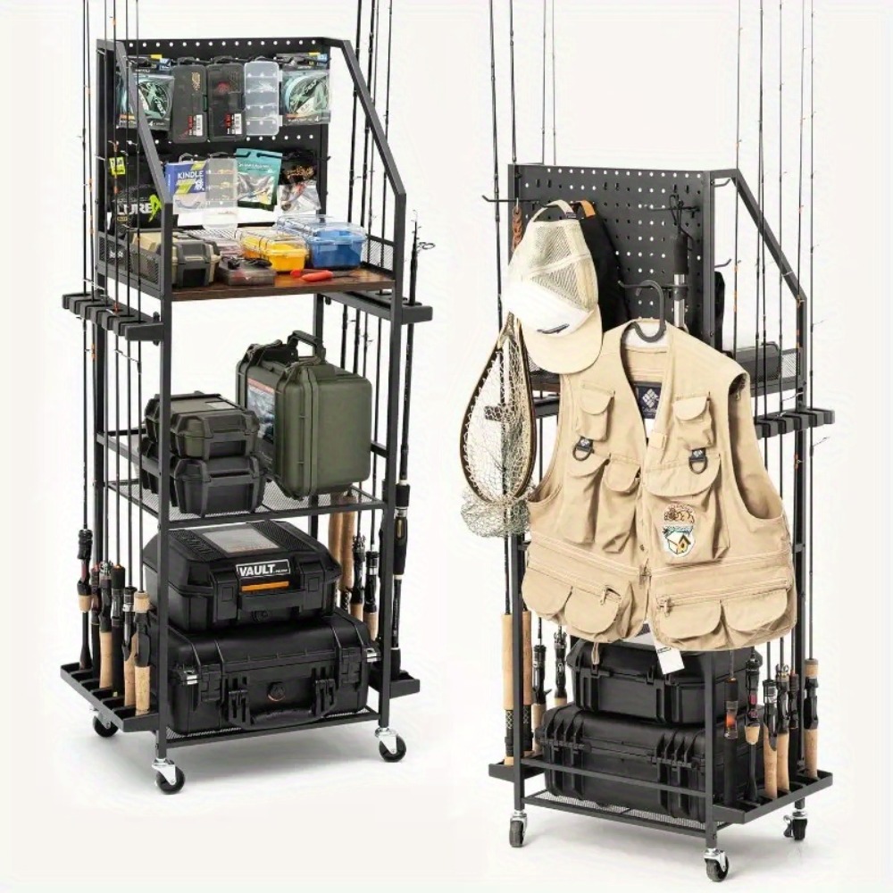 Fishing Rod Holders for Garage - Fishing Hook Box のレビューと価格