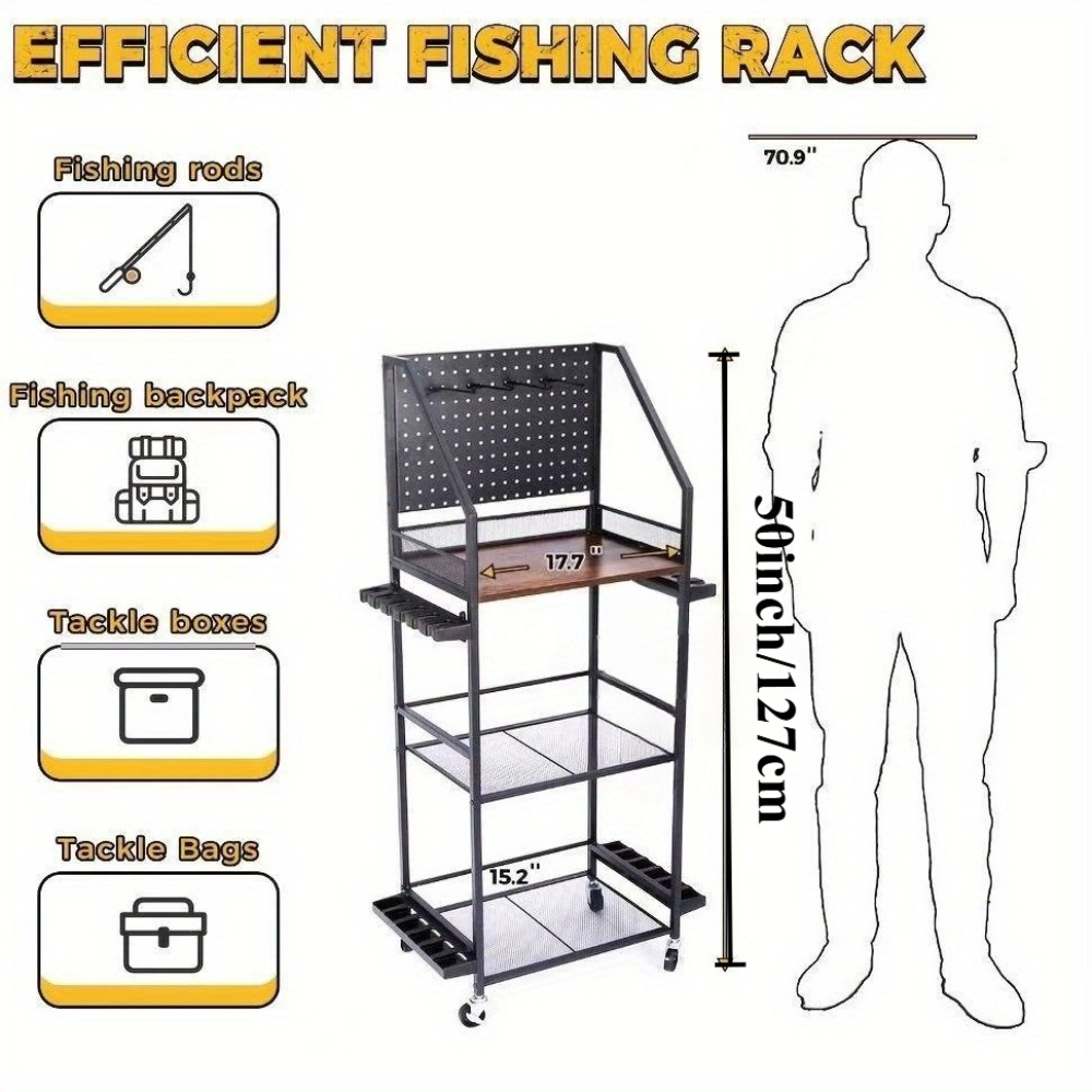 Fishing Rod Holders for Garage - Fishing Hook Box のレビューと価格