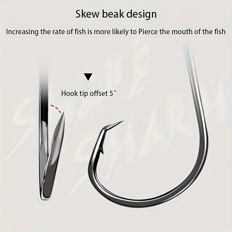 50pcs Circle Hooks Fishing Equ - Fishing Hook Circle のレビューと価格