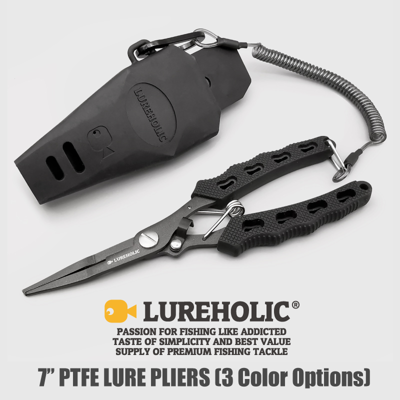 Lureholic 7” PTFE Coated Lure  - Fishing Hook Sharpener のレビューと価格