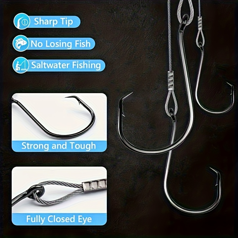25pcs Heavy Duty Circle Hooks  - Fishing Hook Circle のレビューと価格